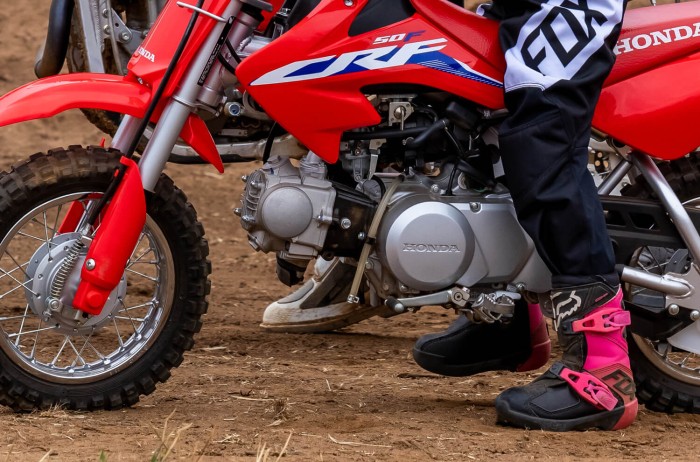 Honda CRF50F Kids Off-Road Motorbike Timaru Honda NZ